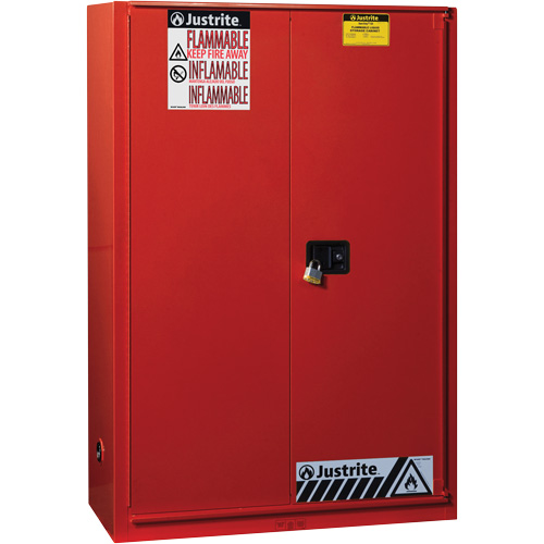 Armoire de s&eacute;curit&eacute; pour la peinture et les encres combustibles EX Sure-Grip, 60 gal., 5 tablettes MAS Chibougamau