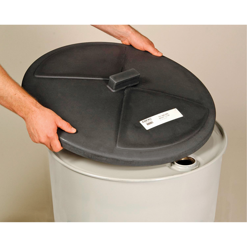 Couvercles Poly-Drum Topper, Convient aux barils 55 gal. US (45,8 gal. imp.) MAS Chibougamau