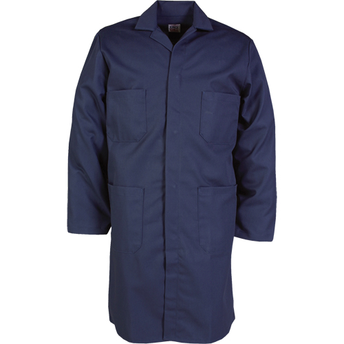 Sarraus de laboratoire, Poly-coton, 44, Bleu marine MAS Chibougamau