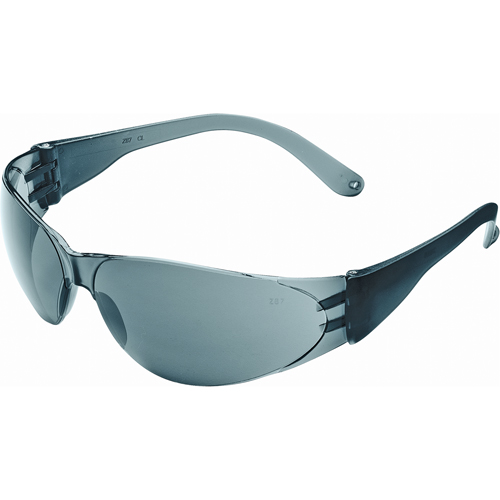Lunettes de s&eacute;curit&eacute; Checklite Duramass, Lentille Grise/fum&eacute;e, Antibu&eacute;e/Anti-&eacute;gratignures, ANSI Z87+/R&eacute;pond ou surpasse la norme CSA Z94.3 MAS Chibougamau