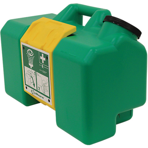 Eyewash Station, Gravity-Fed, 9 gal. Capacity, Meets ANSI Z358.1 MAS Chibougamau