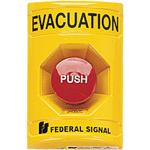 Push Button Station -For Vandal-resistant Activation Of Emergency Systems MAS Chibougamau