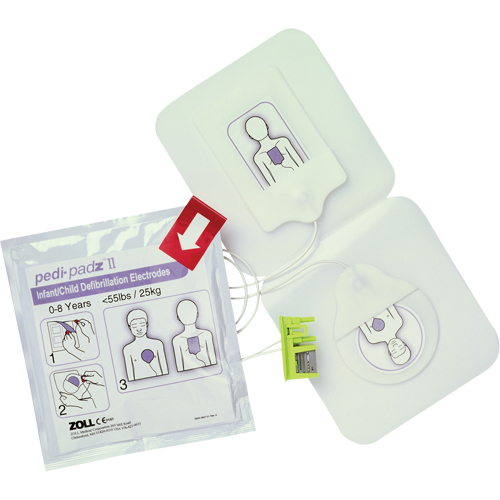 Pedi-Padz&reg; II Electrodes, Zoll AED Plus&reg; For, Class 4 MAS Chibougamau