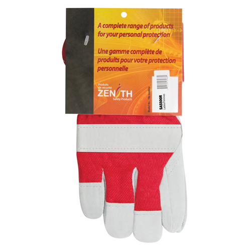 Superior Warmth Winter-Lined Fitters Gloves, Ladies, Split Cowhide Palm, Thinsulate Inner Lining MAS Chibougamau