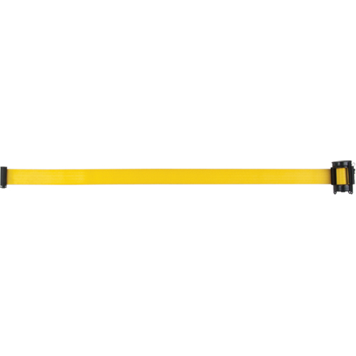 Cartouche de ruban pour assembler votre propre barri&egrave;re de contr&ocirc;le des foules, 7', Ruban Jaune MAS Chibougamau