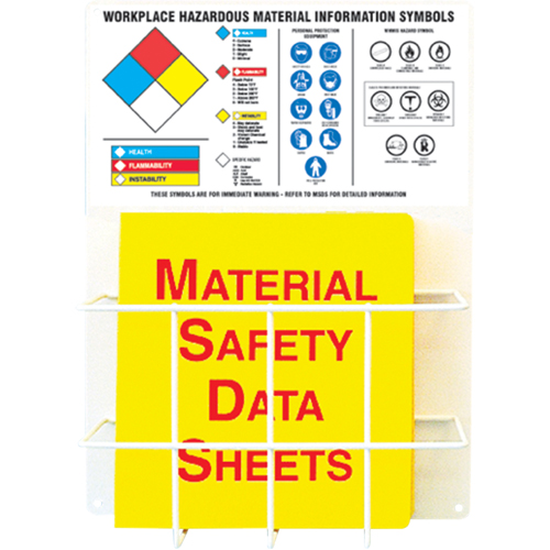 Haz-Mat Basket Style Centre Boards, English, Binders Included MAS Chibougamau