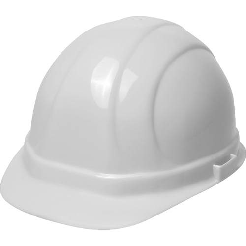 ERB Casque de s&eacute;curit&eacute; Omega II, R&eacute;pond aux normes CSA type 2, Suspension Rochet, Non ventil&eacute; MAS Chibougamau