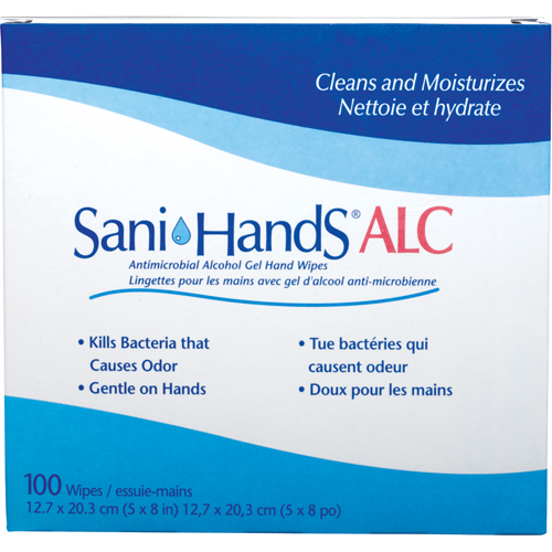 Sani-Hands&reg; ALC Antimicrobial Hand Wipes, Packet MAS Chibougamau