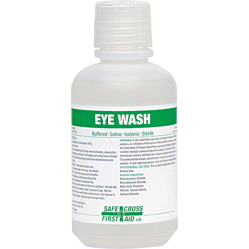 Eyewash Solution, Full Bottle, 500 ml MAS Chibougamau