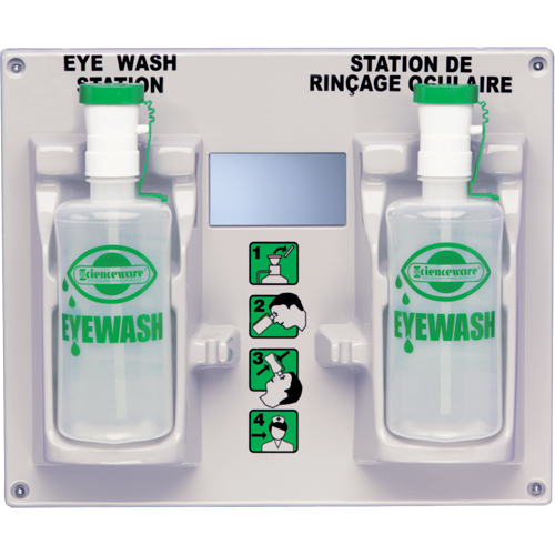 Eyewash Station and Bottle MAS Chibougamau