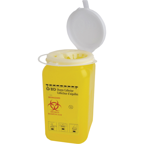 Boîtes pour objets pointus & tranchants BD, Capacit&eacute; de 1,4 L  MAS Chibougamau