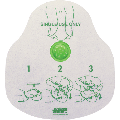 CPR Faceshield, Single Use Faceshield, Class 2 MAS Chibougamau