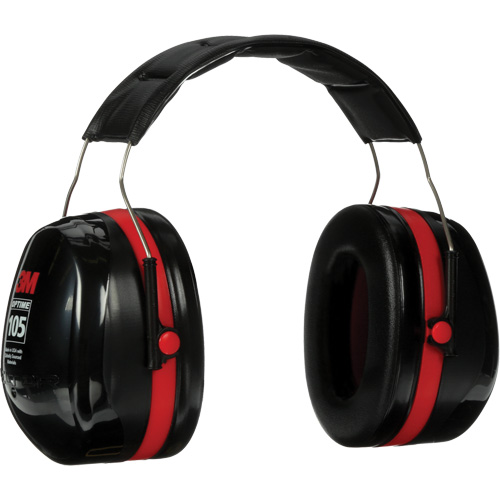 Peltor Optime 105 Series Earmuffs, Headband, 30 NRR dB MAS Chibougamau