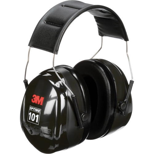 Peltor Optime 101 Series Earmuffs, Headband, 27 NRR dB MAS Chibougamau