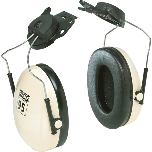 Peltor Optime 95 Series Earmuffs, Cap Mount, 21 NRR dB MAS Chibougamau
