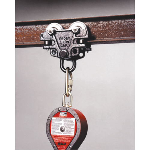 Trousse d'adaptateur de connexion d'ancrage pour chariots de poutre Miller, Poutre en I, Usage Temporaire MAS Chibougamau