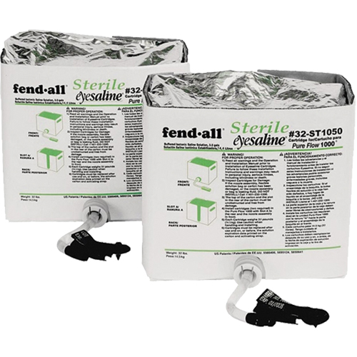 Cartouches de liquide pour poste de douche oculaire Fendall Pure Flow 1000, 1120 oz MAS Chibougamau