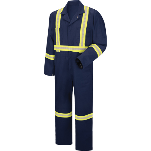 Combinaisons &agrave; visibilit&eacute; sup&eacute;rieure, Hommes, Bleu marine, Taille 38 MAS Chibougamau