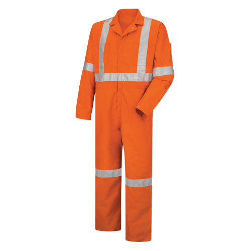 Combinaisons haute visibilit&eacute;, Hommes, Orange, Taille 38 MAS Chibougamau