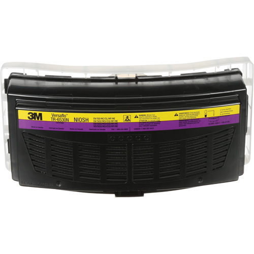 Cartouche pour appareils de protection respiratoire (APR) &agrave; &eacute;puration d'air motoris&eacute; Versaflo, Gaz acide/Vapeur organique, Paquet de 1 MAS Chibougamau