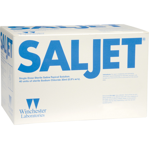 Solution saline Saljet, dose unique, 1,01 oz MAS Chibougamau