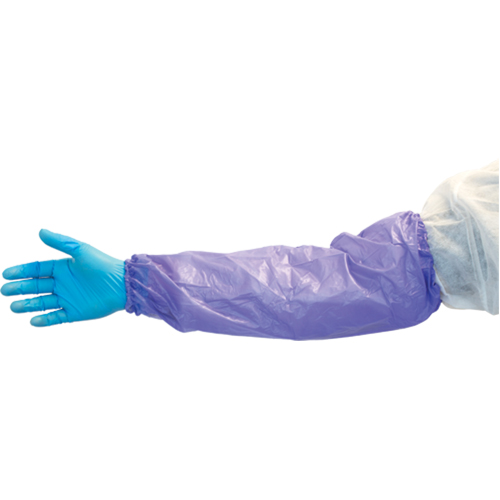 Lightweight Sleeves, 18" long, Vinyl, Blue MAS Chibougamau