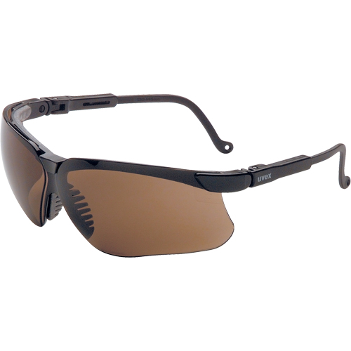 Lunettes de s&eacute;curit&eacute; Uvex Genesis avec lentilles HydroShield, Lentille Brun, Antibu&eacute;e, R&eacute;pond ou surpasse la norme CSA Z94.3 MAS Chibougamau