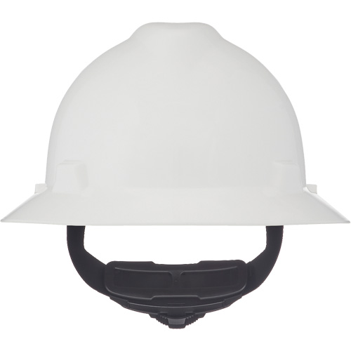 Casques de s&eacute;curit&eacute; &agrave; bordure compl&egrave;te V-Gard, R&eacute;pond aux normes CSA type 1, Suspension Rochet, Non ventil&eacute; MAS Chibougamau