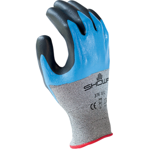 Gants S-Tex 376, Taille 6/Petit, Calibre 13, Rev&ecirc;tement Mousse de nitrile, Enveloppe en Polyester/Acier inoxydable, ANSI/ISEA 105 niveau 4 MAS Chibougamau