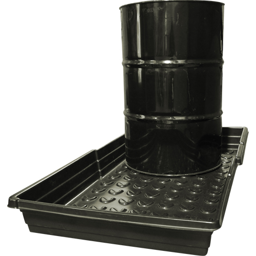 Drum Decks, 30.5" L x 57" W x 6" H, 33 US gal. Spill Capacity MAS Chibougamau