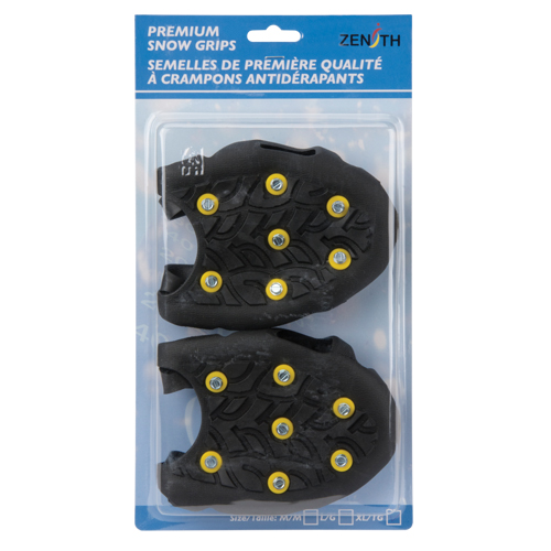 Heavy-Duty Anti-Slip Ice Cleats, Steel, Stud Traction, Medium MAS Chibougamau