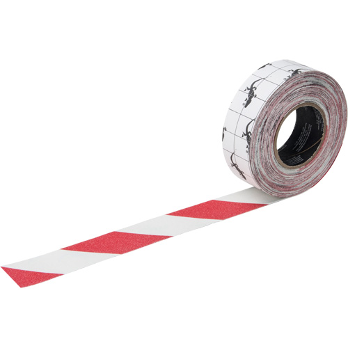 Premium Anti-Skid Tape, 2" x 60', Red & White MAS Chibougamau
