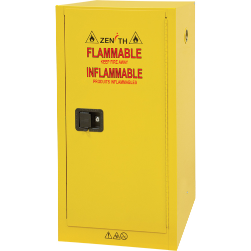 Armoire pour produits inflammables, 16 gal., 1 Porte(s), 23" La x 44" h x 18" p MAS Chibougamau