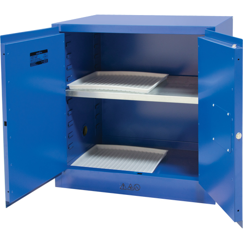 Corrosive Liquids Cabinet, 22 gal., 35" x 35" x 22" MAS Chibougamau