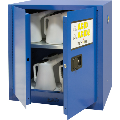 Corrosive Liquids Cabinet, 22 gal., 35" x 35" x 22" MAS Chibougamau