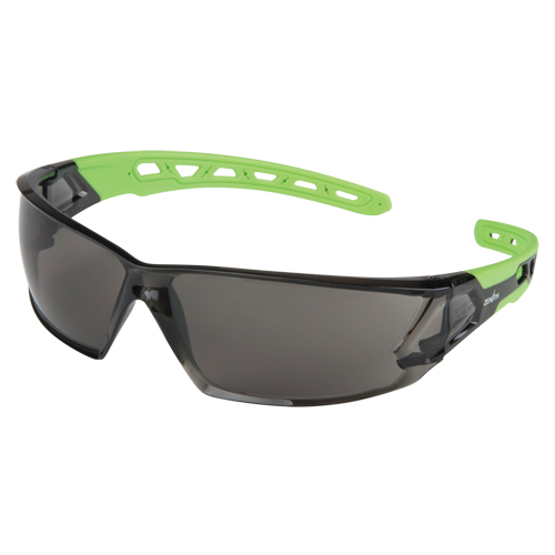 Lunettes de s&eacute;curit&eacute; s&eacute;rie Z2500, Lentille Grise/fum&eacute;e, Anti-&eacute;gratignures, ANSI Z87+/R&eacute;pond ou surpasse la norme CSA Z94.3 MAS Chibougamau