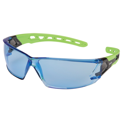 Lunettes de s&eacute;curit&eacute; s&eacute;rie Z2500, Lentille Bleu, Anti-&eacute;gratignures, ANSI Z87+/R&eacute;pond ou surpasse la norme CSA Z94.3 MAS Chibougamau
