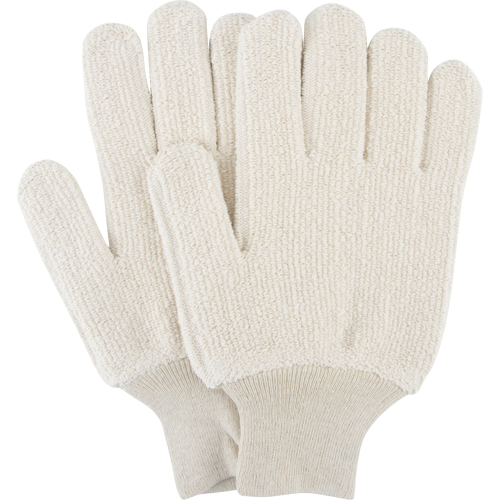 Heat-Resistant Gloves, Terry Cloth, Large, Protects Up To 212° F (100° C) MAS Chibougamau