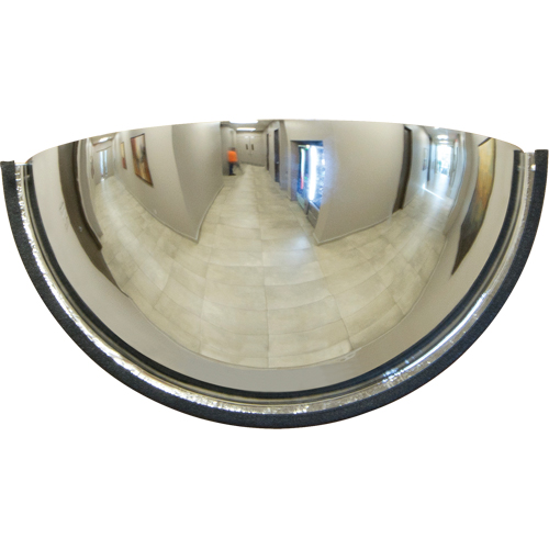 180° Dome Mirror, Half Dome, Closed Top, 18" Diameter MAS Chibougamau