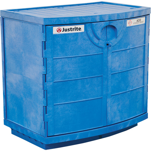 Armoire en poly&eacute;thyl&egrave;ne pour produits corrosifs et acides, 24 gal., 36" x 35" x 25" MAS Chibougamau