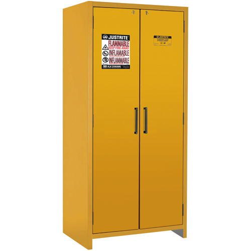 90-Minute EN Safety Storage Cabinet, 30 gal., 2 Door, 35.16" W x 76.89" H x 24.21" D MAS Chibougamau