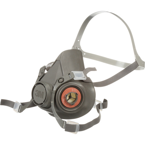 6000 Series Half Facepiece Reusable Respirator, Thermoplastic, Large MAS Chibougamau
