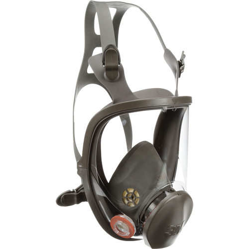 Respirateur r&eacute;utilisable &agrave; masque complet s&eacute;rie 6000, &eacute;lastom&egrave;re/Silicone/Thermoplastique, Moyen MAS Chibougamau