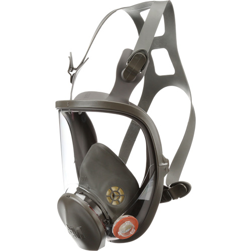 Respirateur r&eacute;utilisable &agrave; masque complet s&eacute;rie 6000, &eacute;lastom&egrave;re/Silicone/Thermoplastique, Moyen MAS Chibougamau