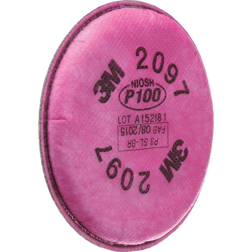 Pr&eacute;filtres pour respirateurs s&eacute;rie 2000, Filtre contre les particules, Vapeurs organiques/P100 MAS Chibougamau