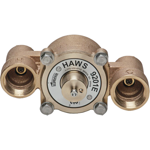 Vannes de m&eacute;lange thermostatique, 31 gal./min MAS Chibougamau