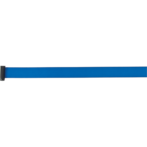 Cartouches de ruban pour assembler vos propre barri&egrave;res de contr&ocirc;le des foules, 7', Ruban Bleu MAS Chibougamau