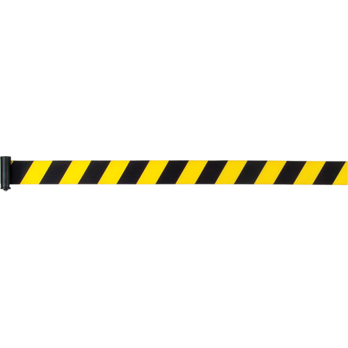 Tape Cassettes for Build-Your-Own Crowd Control Barriers, 7', Yellow Tape MAS Chibougamau