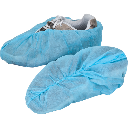 Shoe Covers, X-Large, Polypropylene, Blue MAS Chibougamau