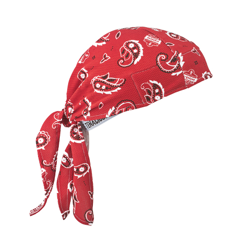 Chill-Its&reg; 6615 Cooling Dew Rags, Red MAS Chibougamau